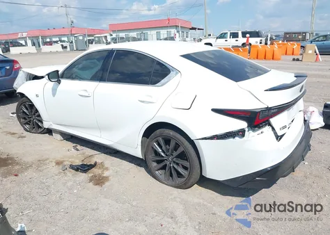 2021 Lexus Is 350 F Sport z USA, uszkodzony, nr VIN JTHGZ1B25M5040154